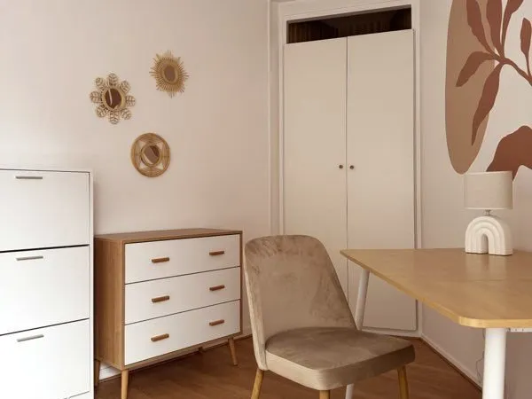 Chambre refaite à neuf
