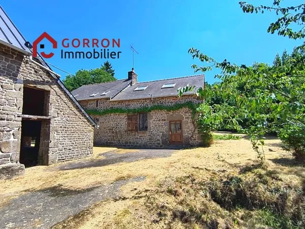 Maison en pierre avec dépendances et terrain