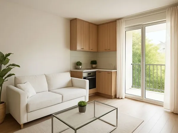 Appartement 2 pièces 38 m²