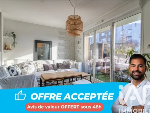 Appartement 2 pièces 43 m²