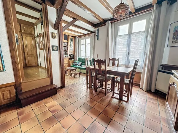 Duplex au calme absolu en impasse , 78 m² avec cave et parking
