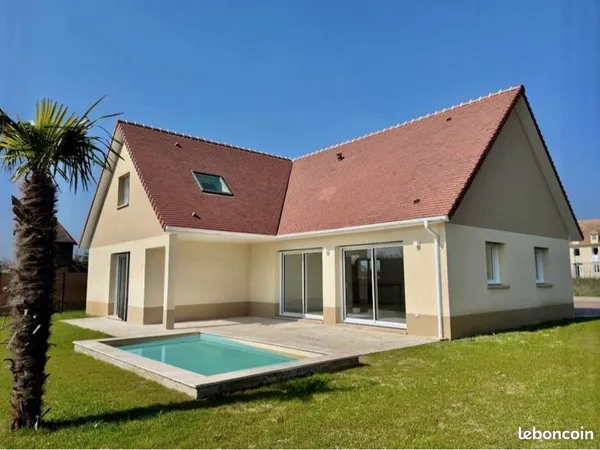 Maison familiale 3 chambres avec piscine