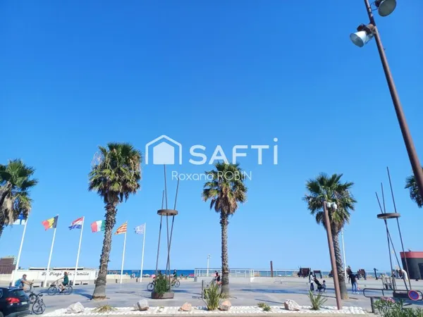 Fond de commerce, Canet en Roussillon, bord de mer