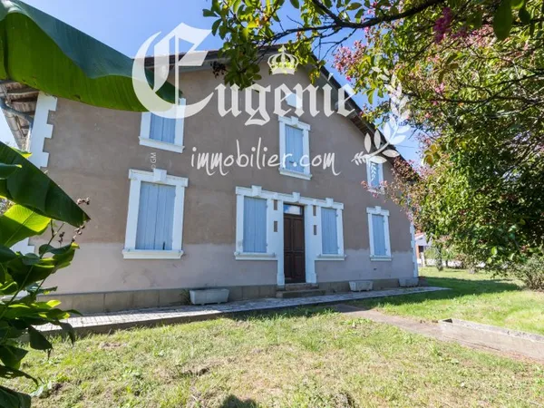 Maison 140M² Divisée en 2 Appartements Jardin 1780M² Dépendance +Garage au Calme