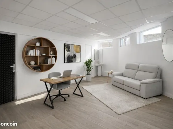 Bureau / Cabinet à louer - 20 m² - près zone de Beaulieu La Rochelle