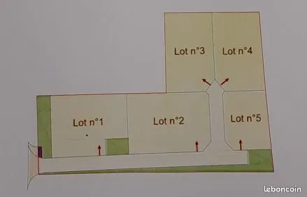 Vente terrain à bâtir