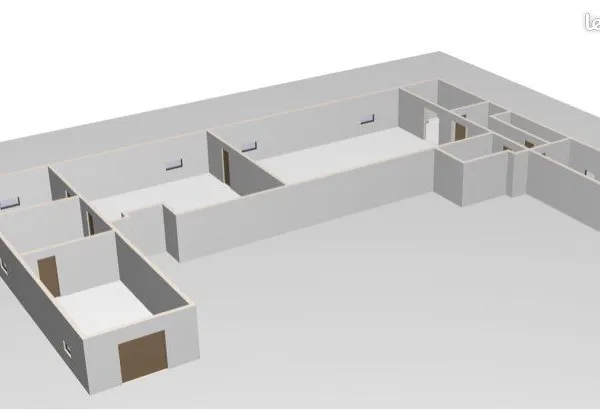 LOCAL PROFESSIONNEL 300 m² — SERVAS (01) — Cabinet, bureaux, professions libérales