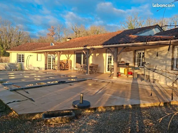 Maison ossature bois de plain-pied