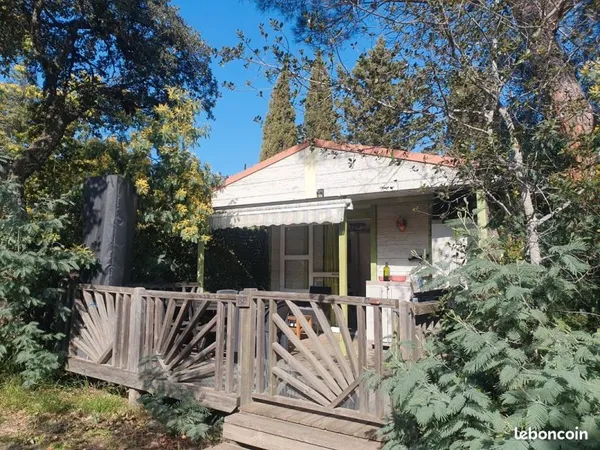 Vends chalet dans camping