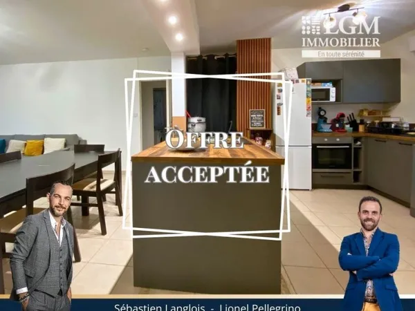 Appartement 3 pièces 62 m²