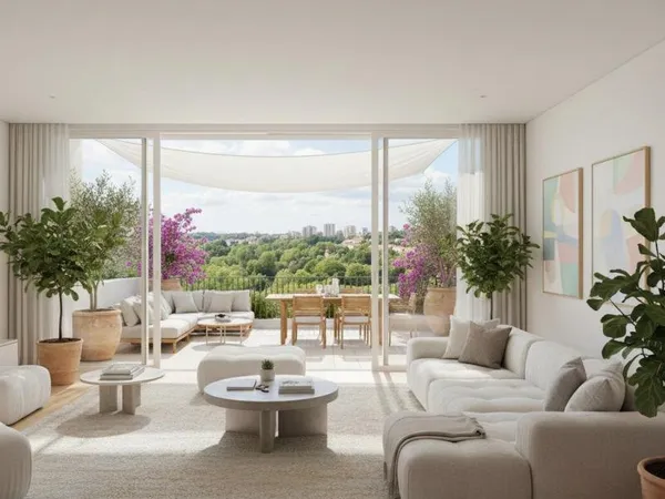 **RETOUR À LA VENTE: 6 PIÈCES LUMINEUX AVEC GRANDE TERRASSE ET PARKINGS**