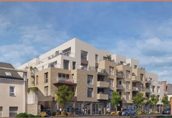 TYPE 4 101m² - TERRASSE DE 23m² - DERNIER ÉTAGE - OUEST - CENTRE-VILLE - SAINT-GRÉGOIRE
