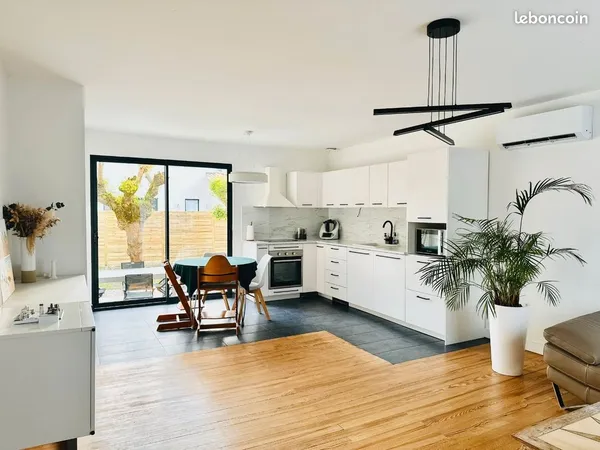 🏡 Maison de ville 87 m² - Lumineuse - Jardin - Proche centre & gare
