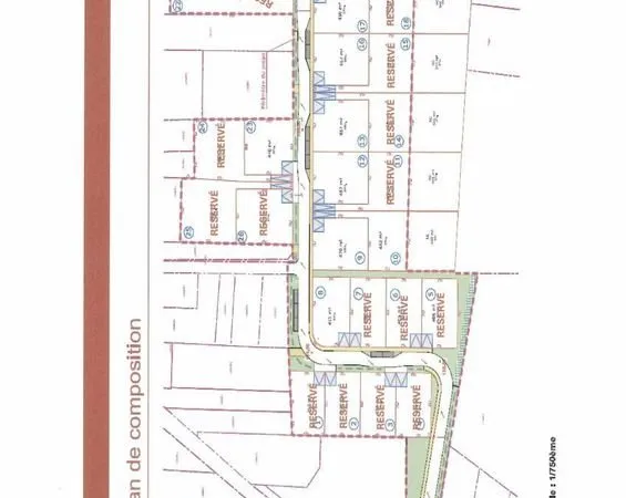 Terrain 350 m² Witry-lès-Reims