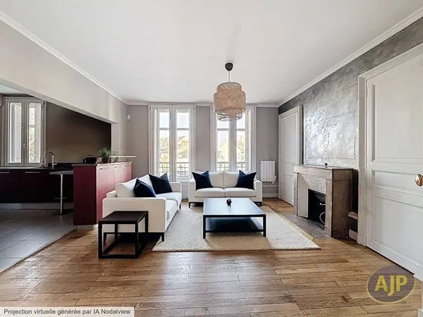 Appartement 4 pièces 75 m²