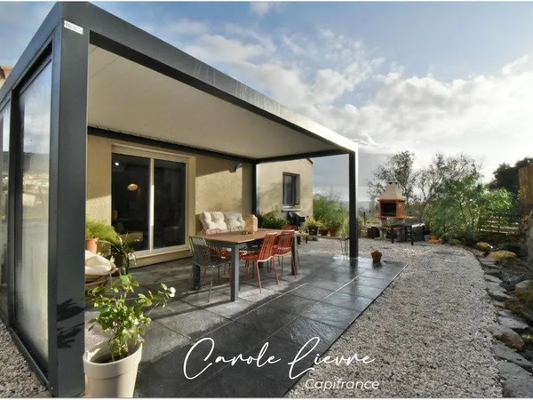 Maison T3 de plain-pied - 70 m² - Terrain d'environ 400 m² - Construite en 2020