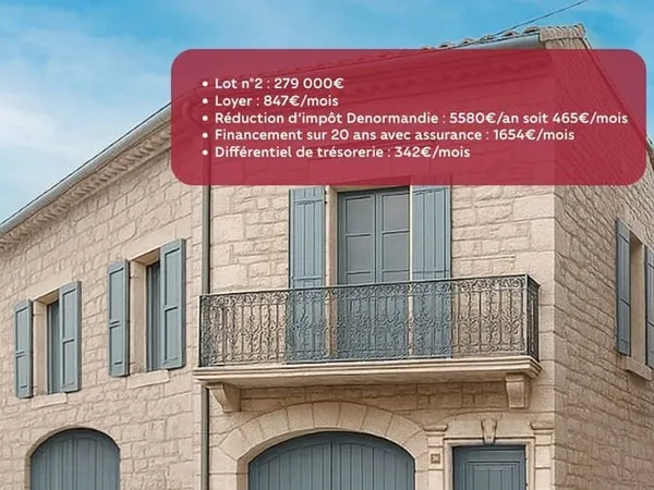 Appartement 3 pièces 68 m²
