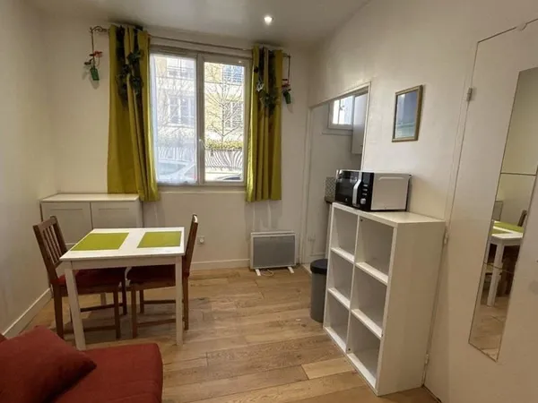 Beau studio meublé 14m² lumineux et bien agencé