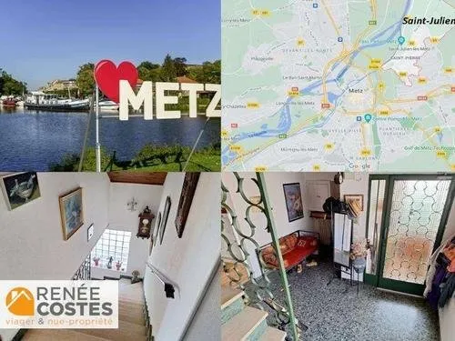 Viager occupé - F76-H76 ans - ST JULIEN LES METZ (57070)