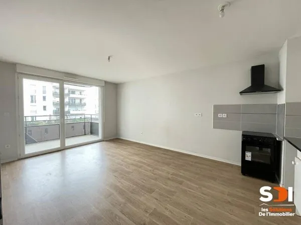 LINGOLSHEIM - A LOUER T2/41M² AVEC BALCON + GGE - Lingolsheim