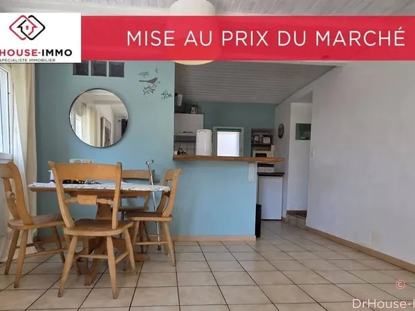 Maison de plain-pied 2 pièces 45 m²