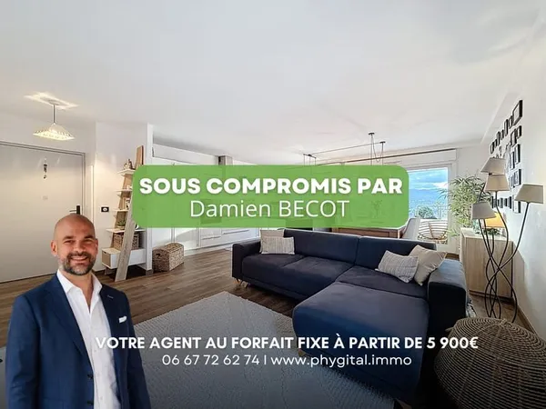 Appartement 4P + garage à vendre à Cannes (06400)