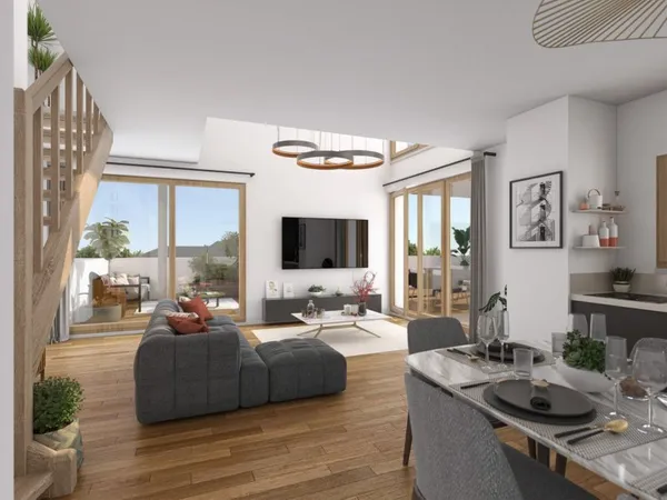 BEAU T4 DUPLEX - PROCHE GENEVE