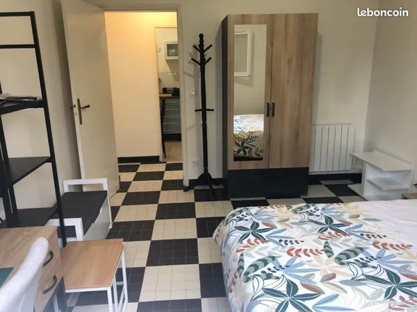 T1 meublé de 26 m2 à Talence, à proximité de toutes commodités