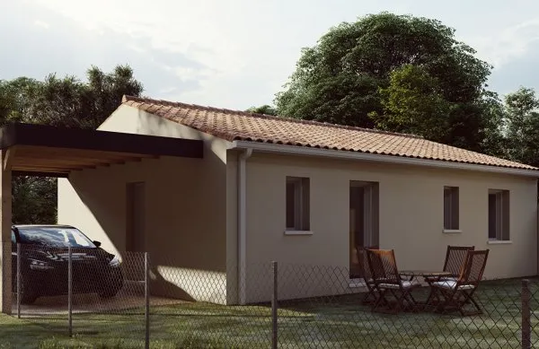 Terrain 500 m²