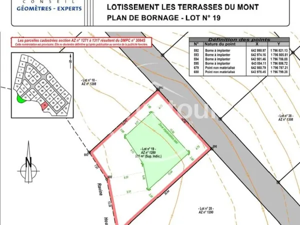 LOTISSEMENT 'LES TERRASSES DU MONT'