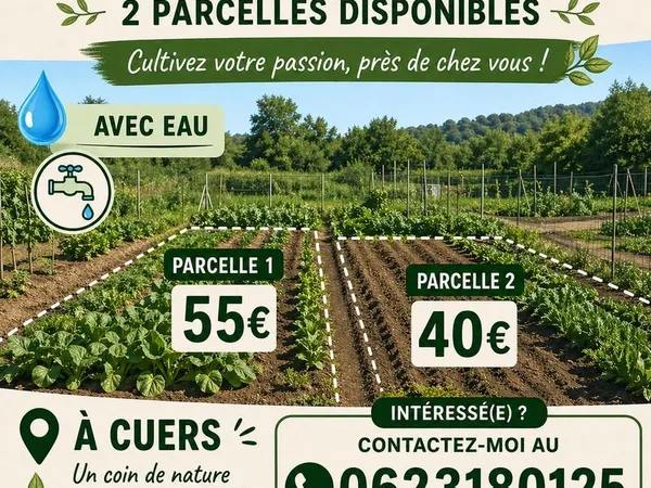 Jardin potager avec eau - Cuers