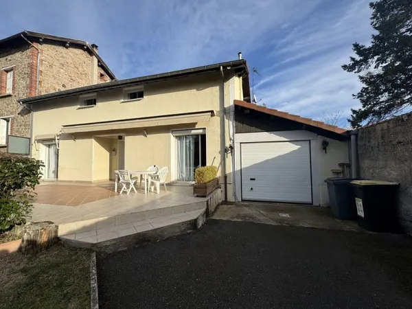ANDRÉZIEUX (42) MAISON DE 130 m2 AVEC GARAGE TERRAIN 738 M2