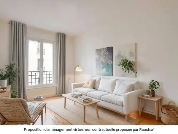 Appartement 2 pièces 38 m²