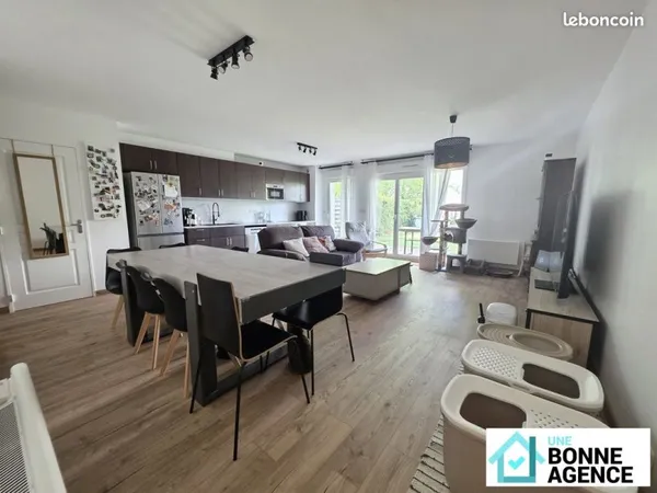 Duplex 4 pièces - 91 m² - Jardin et garage