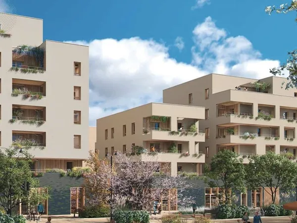T2 Neuf de 54,40 Annecy - Pringy Eco quartier - belle terras