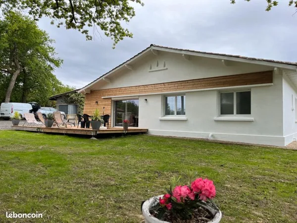 Maison 100m² à louer avec jardin + garage