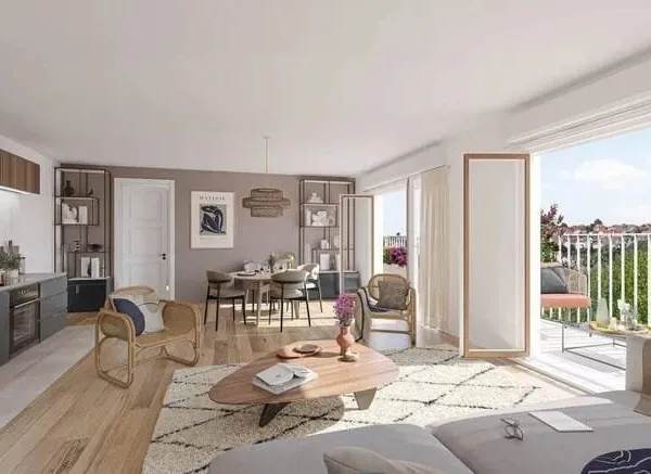 Appartement 3 pièces 65 m²