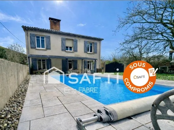 Maison Salon Cuisine 4 chambres jardin piscine