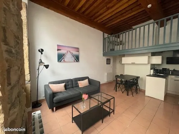 Lyon 4 - Appartement meublé T2 avec mezzanine