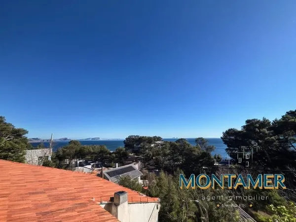 MAISON 95M2-GARAGE-VUE MER