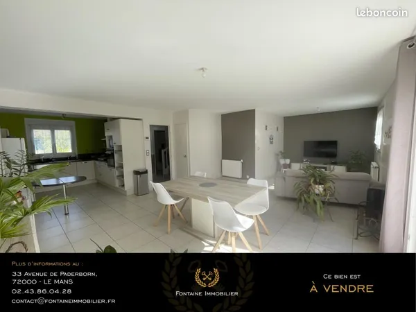 Maison 5 pièces 119 m²