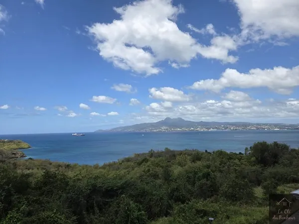 Anse à l'Âne Studio meublé avec vue mer, à deux pas de la