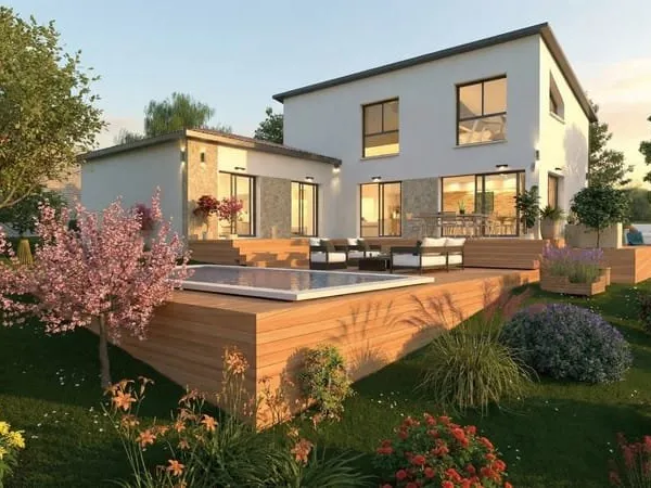 Terrain + Maison de 120m2 à St Jean de Cuculles (34270)