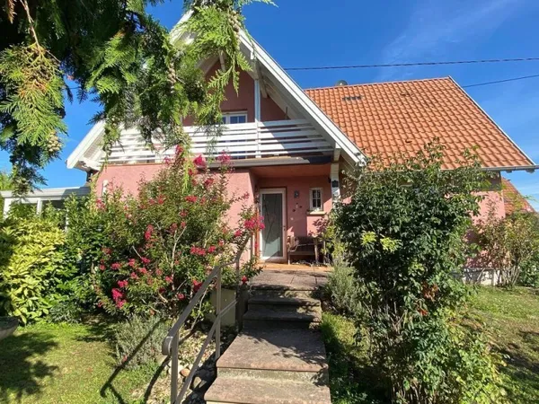 Maison sur terrain rboré