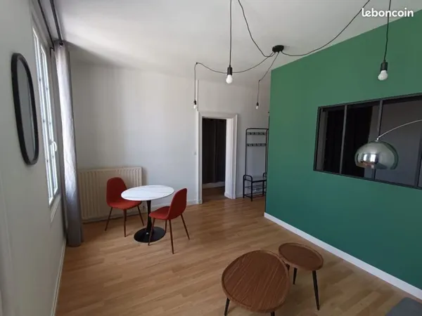 Appartement T1 Bis meublé 38 m2