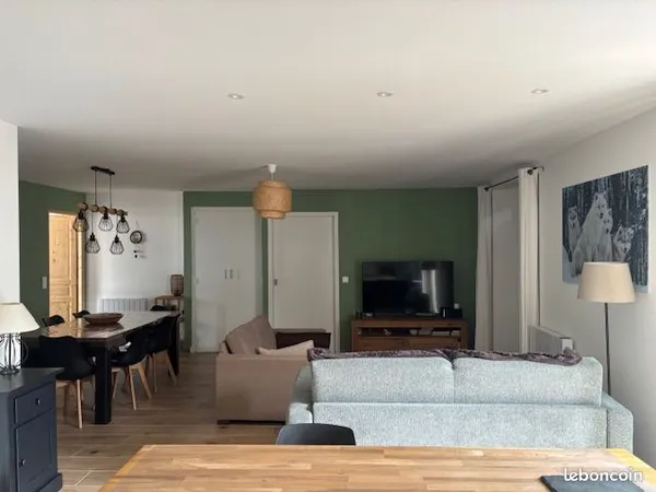 Loue t4 - 95 m2 récent meublé -