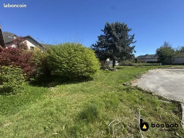 Terrain 527 m² Challes-les-Eaux