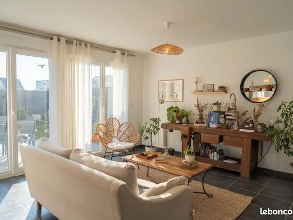 Maison récente 2019 - 100 m² - 3 chambres - Jardin - Bourguébus - 279 000