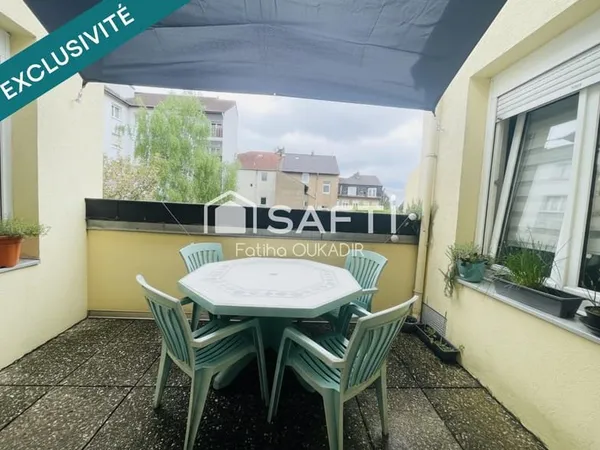 Appartement 90 m² avec terrasse pour investissement locatif