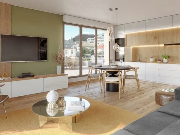 Studio de Standing avec Jardin au Faubourg